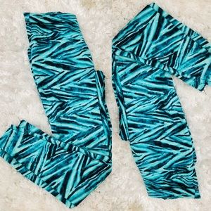 K DEER workout pants crop small 2-4